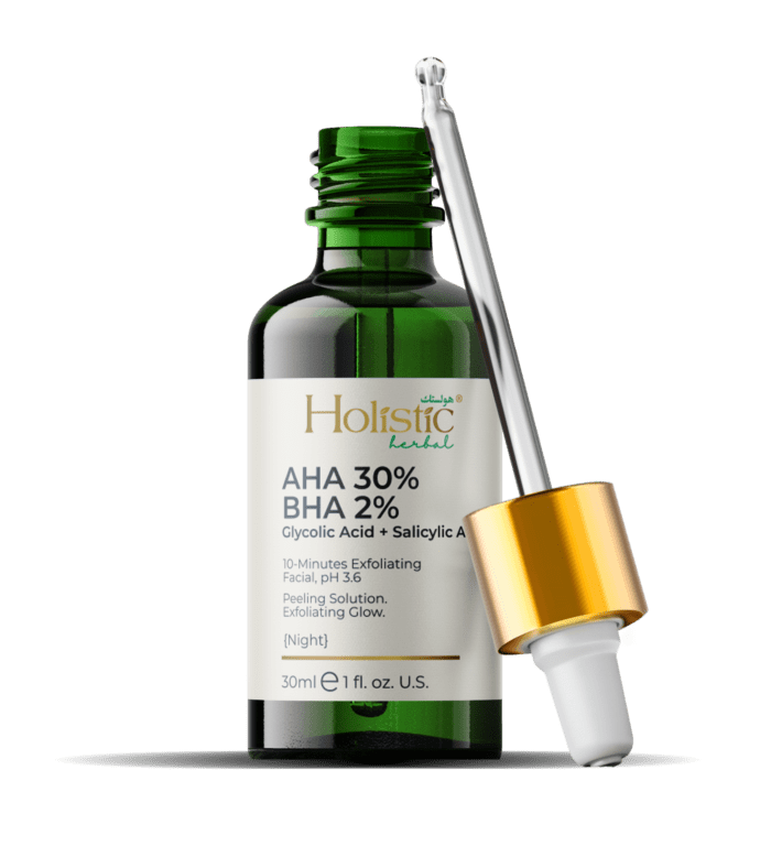 AHA 30% BHA 2% + Glycolic Acid + Salicylic Acid Face Serum - 30ml